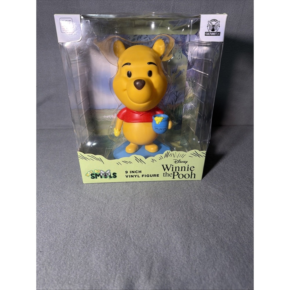 NIB Culture Fly DISNEY WINNIE THE POOH 9" Vinyl Figure Brand New